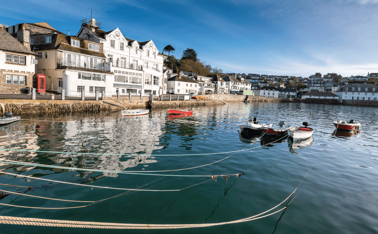 St Mawes harbour view